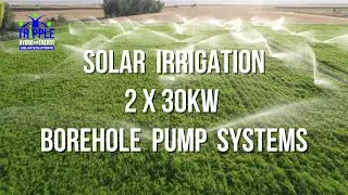 Off-Grid Solar VSD System Powers Dual 30kW Borehole Pumps