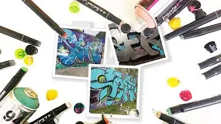 6 YEARS OF PAINTING GRAFFITI (Old Paintings)