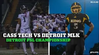 Cass Tech vs Detroit Martin Luther King Highlights | 2022 Detroit PSL Championship