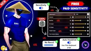 Free Fire Max Headshot Setting After Update 2025⚡Best Sensitivity Settings ⚙️| Sensitivity Setting