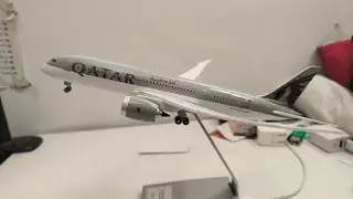 (NEW SEGMENT) RUJAK REVIEW| QATAR AIRWAYS DIECAST 1:200 BOEING 787-8