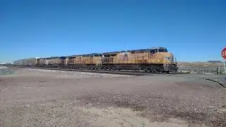 EB UP Autoracks/Z Train Feat Rear DPU At Nebo CA! #bigbossrailfanner