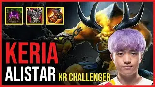 Keria - ALISTAR vs. IgNar - LEONA Support | KR Challenger