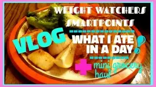 VLOG-What I Ate | Weight Watchers SmartPoints | NOV. 30 | Mini Grocery Haul