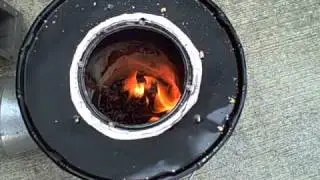 Biomass gasification experiment -- flame-out again (part 8)
