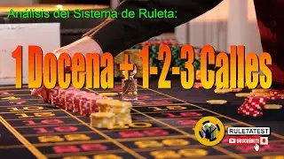 🔴⚫ Estrategia 1 Docena +: 1-2-3 Calles Jugando con Inteligencia y Control 🎰