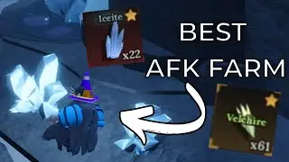 Best Method To AFK FARM SMALL ICE CRYSTAL IN THE FORGE ROBLOX