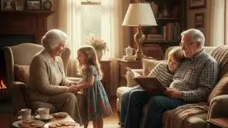 1 - Visiting My Grandparents, English Stories - Level A2