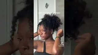 😍🦋Cute twist out hairstyles.            #4chair #shorts