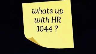 What's up with HR 1044