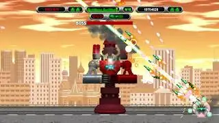 Heavy Weapon: Atomic Tank. Mission: Mission 18 (2 Players Red and White).