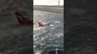 Аварийная посадка Боинга 777 Qantas Airlines в аэропорту Ханеда