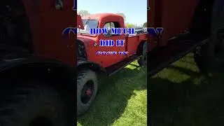 1955 Dodge Power Wagon: A Survivor from a Golden Age of Trucks