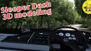 Team KBS | Sleeper Dash | 3D Modeling Video.