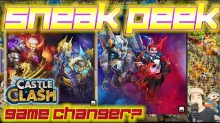 JUNE UPDATE SNEAK PEEK| NEW HEROES| CASTLE CLASH