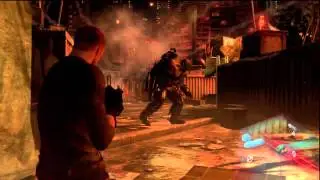 Resident Evil 6 - Jake Chap 4, Ustanak Full Boss-fight Unedited, Leon, Helena Co-op HD Gameplay PS3