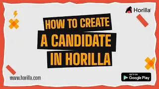 How to Create a Candidate in Recruitment Software for Free | Best Recruitment Software | Horilla