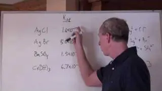 Chemguy Chemistry: Equilibrium 17: Relative Solubility