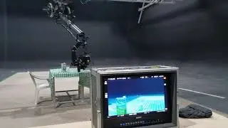 Motion control camera crane