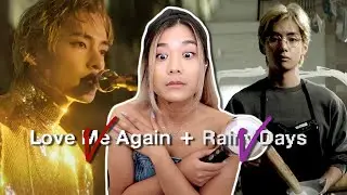 V 'Love Me Again' + 'Rainy Days' MV REACTION