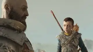 God Of War 2018 - Reaching J&ouml;tunheim + End Credits - Mother's Ashes