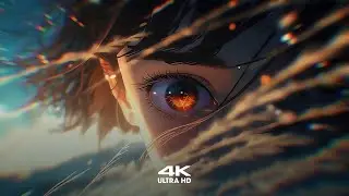 Burning Eye Awakening 🔥 Anime 4K Screensaver Live Wallpaper | Ultra HD