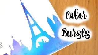Watercolour for the Non-Artistic Cardmaker: Color Bursts