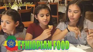 ETHIOPIAN FOOD | American Kids Try