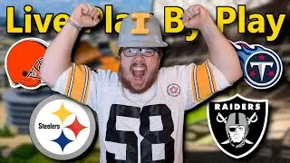 Titans vs Raiders, Browns vs Steelers | NFL Week 6 LIVE Play by Play + RedZone Updates