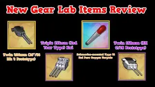 Обзор новых предметов Gear Lab | Azur Lane