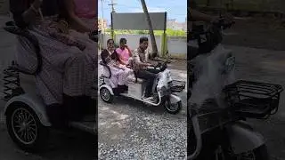 UPCOT ELECTRIC BIKE SUPER XL 2100 AMMAYI EV AUTO TIRUVANAMALAI #trending video #viralvideo