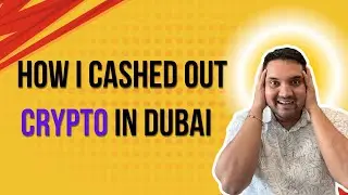 How I Cashed Out Crypto in Dubai | OTC Exchange to Indian Bank Transfer 💰 #crypto #cryptodubai