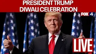 🔴LIVE: President Trump participates in Diwali Celebration