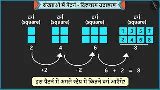 संख्याओं में पैटर्न | Part 2/3 | Number Patterns | Hindi | Class 1