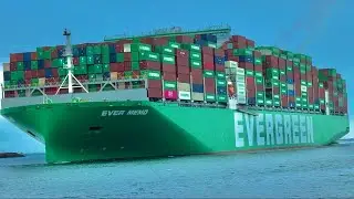 34 MINUTES OF CONTAINER SHIP TRAFFIC LOS ANGELES PORT - 4K SHIPSPOTTING February 2025