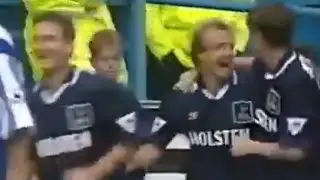 Klinsmann debut at Tottenham in 1994奇連士文 英超 熱刺 地標戰 對錫週三 精華