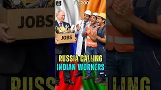 Putin&rsquo;s New Visa Program For Indian Skilled Labour #india #russia #putin #ytshorts