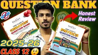 😵Review Class 12 Educart Question Bank 2025-26||🔥 Best Question Bank For Class 12 Board Exam 2025-26