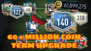 AMAZING TEAM UPGRADE | 122 OVR - 140 OVR | FIFA MOBILE 20