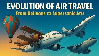 The Evolution of Air Travel: From Hot Air Balloons to Supersonic Jets
