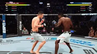 EA SPORTS UFC 5 Stockton Slap makes opponent give up