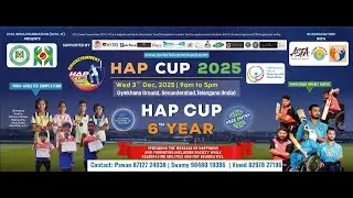 HAP CUP 2025 LIVE | Wheelchair Cricket & Para Sports | ICCL-IF | Celebrating Abilities