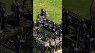 Longbowman Castle (AoE2) #Shorts