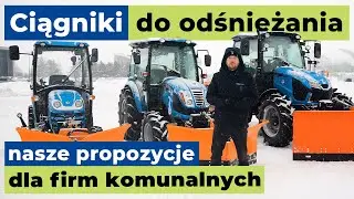 Ciągniki do odśnieżania dla firm komunalnych - nasze propozycje :: Traktor.com.pl