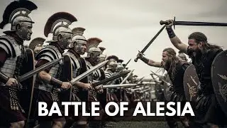 Julius Caesar's 60,000 Men BEAT 330,000 Warriors With This ONE Strategy - Battle Of Alesia
