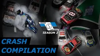 Nascar Stop Motion CRASH Compilation - Every SCS Season 2 Wreck
