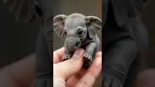 #TinyElephant#MiniPet  #CuteOverload #ViralShorts #YouTubeShorts #MiniatureArt #ElephantLove #SoCute