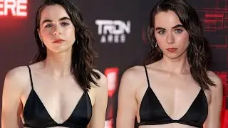 Sarah Desjardins at the Premiere of Disney's ''Tron Ares''