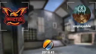 GSH 2018 #1 - CSGO 5on5 - Gruppe D - Invictus eSports vs. unplayable