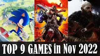 Top 9 Game Releases in November 2022